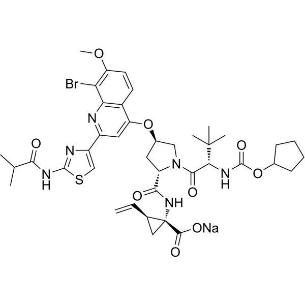 Faldaprevir sodium 1215856-44-2